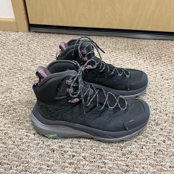 HOKA Kaha 2 GTX Hiking Shoes Women's Size US 10 Castlerock/Coastal